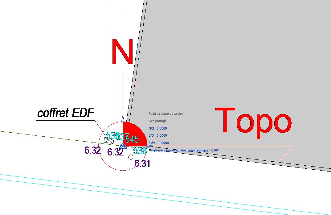 Placer l'origine du projet dans Revit