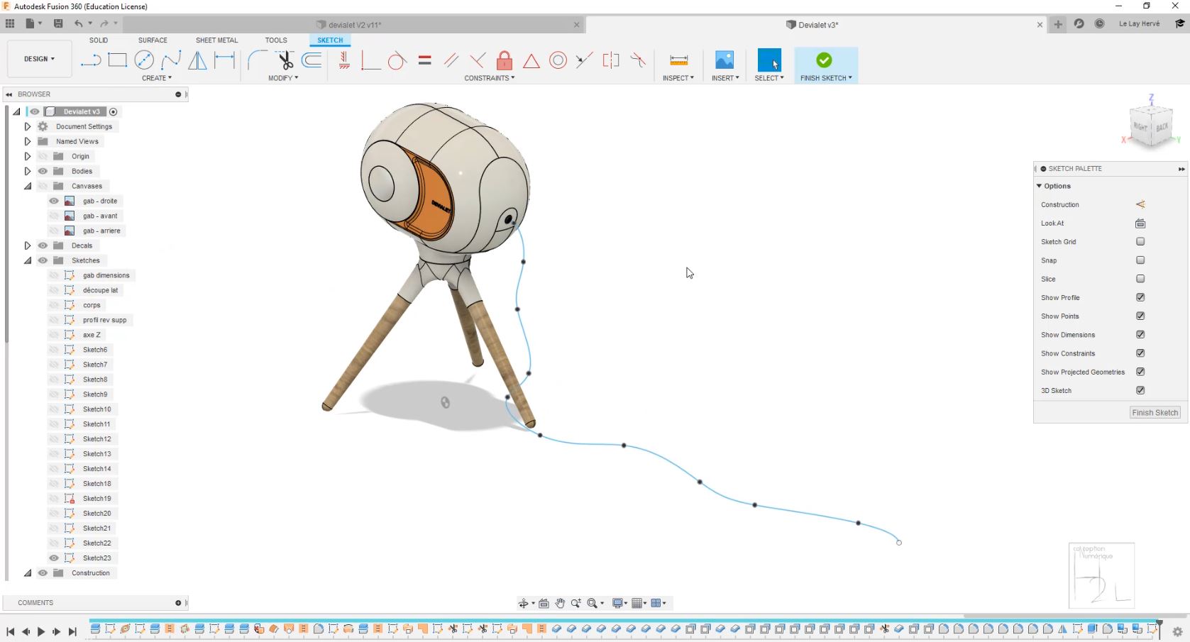 Fusion 360 Devialet Phantom