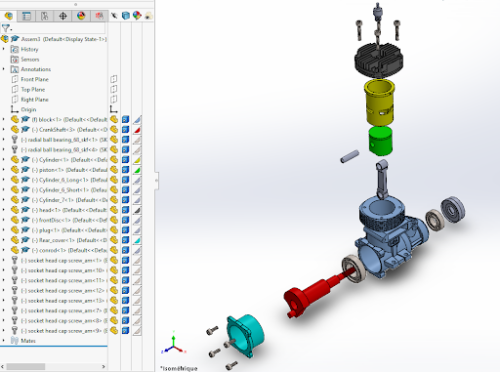 SolidWorks - Conception Ascendante