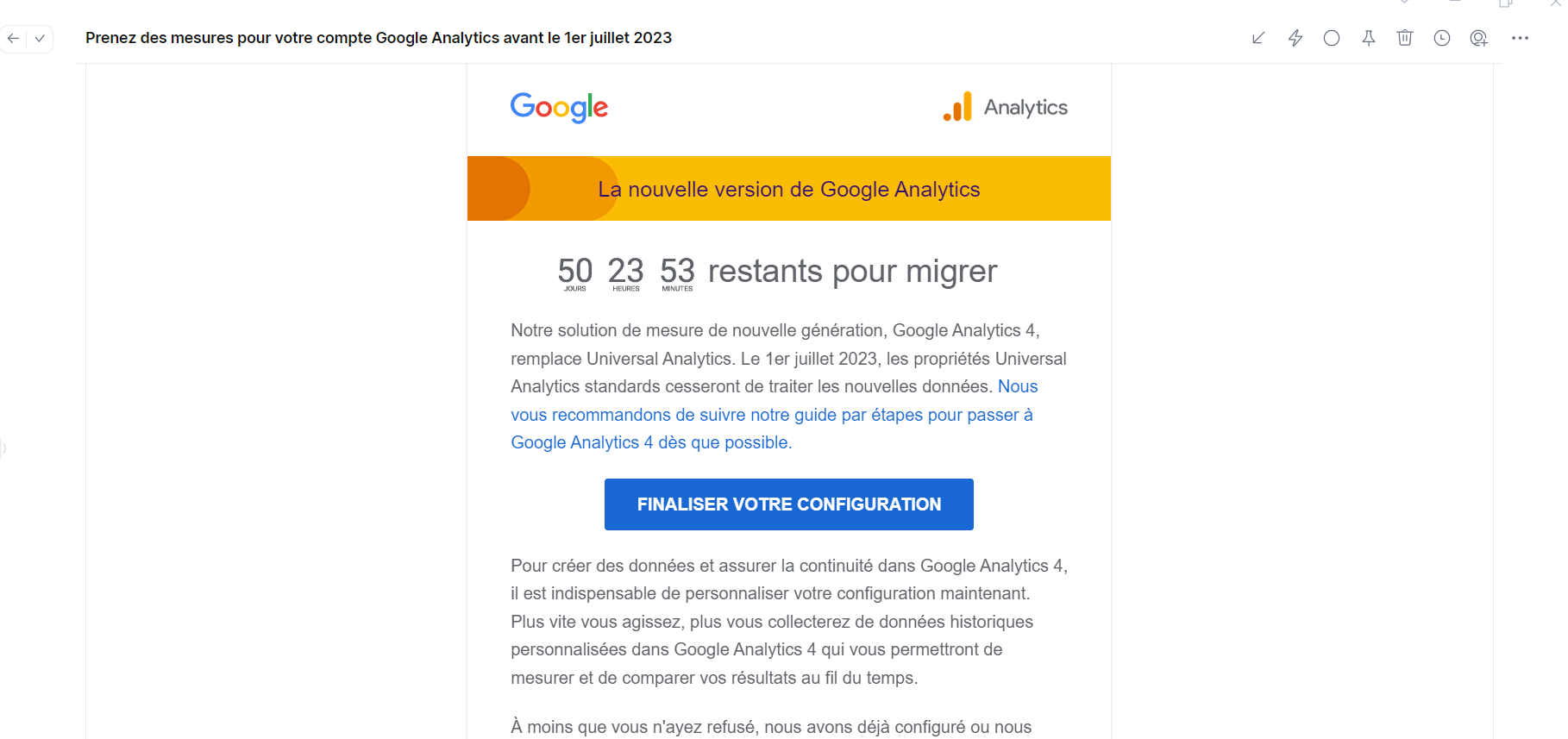 Mail Ga4 Google Analytics 4