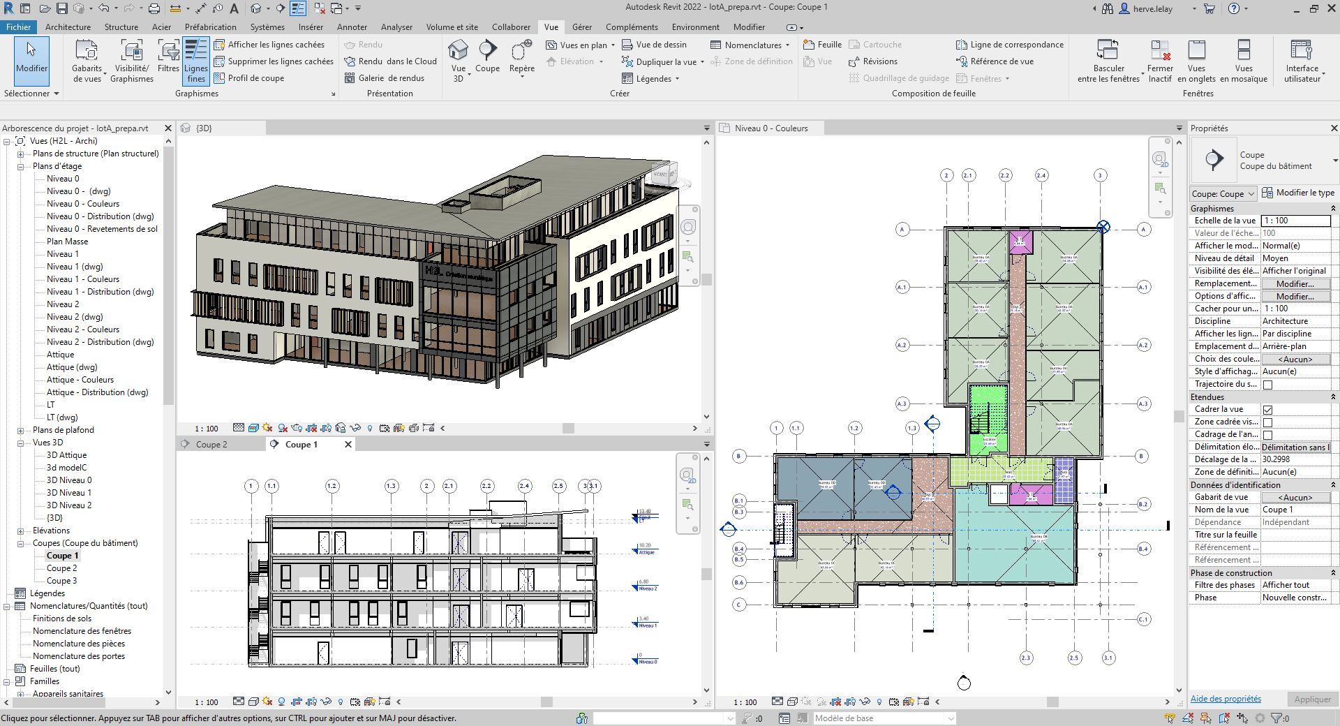 Interface Revit