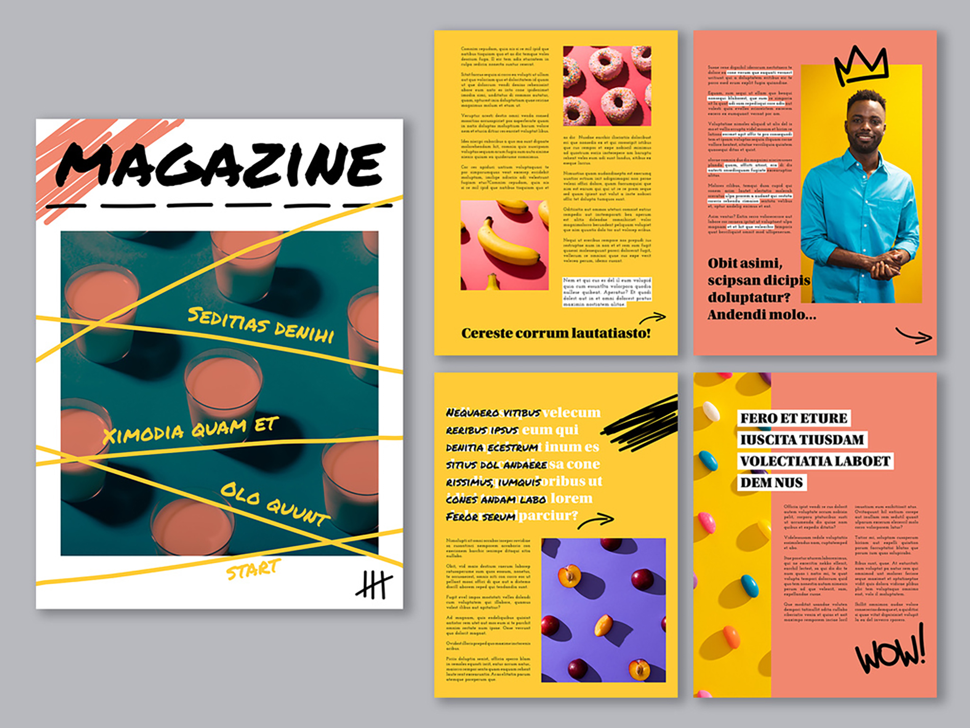 Travail sur InDesign