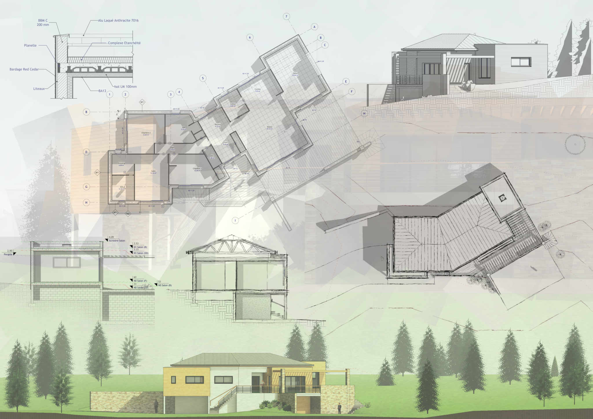 Projet maison individuelle avec Revit