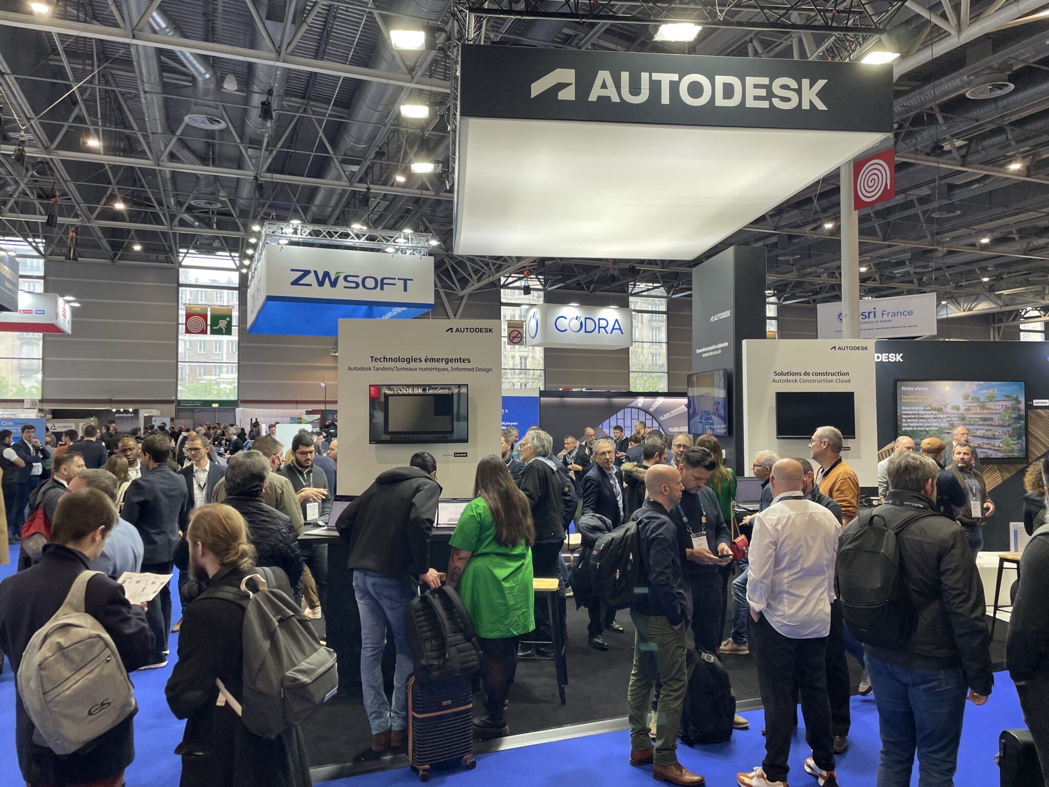 Stand de l’éditeurs Autodesk